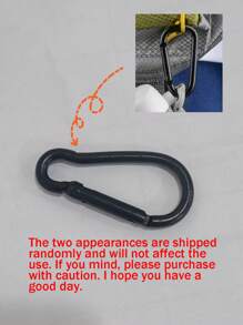 50/30/20/15/5/3pcs Aluminum Alloy Carabiners Spring Door Keychains For Outdoor Camping Hiking - Heavy Duty Accessory Carabiner Set Travel Essentials - Multicolor - View 6