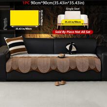1PC Special-Shaped Leather Sofa Cushion Room Decoration Bedroom Light Luxury Senior Sense Four Seasons General Non-Slip Sofa Cover Can Be Washed Suitable For Living Room Bedroom Office Room Decoration Pet Anti-Dirty Sofa Cushion Couch Cover Sofa Covers Living Room Decor