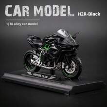 Nouvelle arrivée 2025 - Moto en alliage - Kawasaki HR2 - Amélioré et renforcé - Jouet de moto - Voiture jouet pour enfants - Jouet pour garçons - Cadeau pour fête, anniversaire, Pâques, Halloween, Noël - Jouet pour enfants, rentrée scolaire
