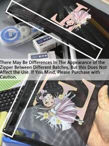 Unique Storage Bag, Cosmetic Bag, Holiday Gift Bag, Square Bag Storage Bag, Multi-Functional And Lightweight Storage Of All Small Items~! Daily Travel Vacation, College Students Outdoor Vacation, Classic Simple Solid Color, Cute Cartoon Letter Pattern, Fashion Bag, Good Friend Travel Accessories, Student Men And Women