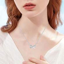 Easvnya New Silver Infinity Love Series Charms, Suitable For DIY Bracelet Necklace Minimalist Pendants, Fashionable Jewelry Making Accessories, Women Birthday Party Gift