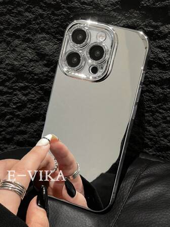 1 个电镀镜面，相机保护防摔手机壳，适用于 Apple iPhone 16 ProMax、15、14 Pro/13、12、11 型号