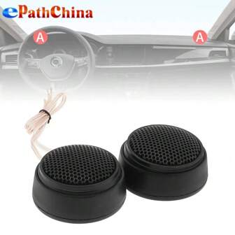 2 piezas Altavoz universal tipo domo de 1000W para automóvil, sonido de vehículo, música estéreo automotriz modificada, parlantes altos