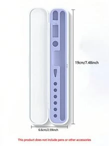 1pc Silicone Sleeve Liner Compatible With Apple Pencil 1st/2nd Generation, Accessory Storage Case (Apple Pencil Not Included) - Multicolor - View 9