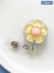 1pc Crystal Flower Expandable Clasp