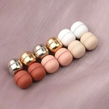 1 Paar/4 Paar Premium unsichtbare Perlenbrosche mit Magnetverschluss für Frauen - magnetischer Sommerkragen-Rutschfester Verschlusspin zum Befestigen von Kleidung und Outfit-Verbesserung