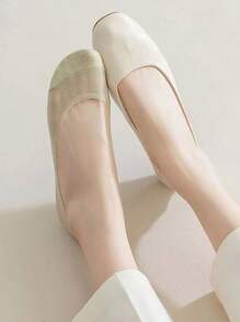 1/7 Pairs Of Summer Multi-Color Women's Short Socks, Low-Top Boat Socks, No Show Socks