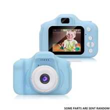 Christmas Decoration 1PC Mini Camera Waterproof 1080P HD Screen Camera Video Toy 8 Million Pixel Cartoon Cute Camera Outdoor Photography Toy Birthday Gift