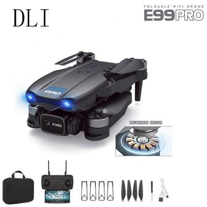 Dli Drone E99 Pro 4K HDe88pro Fotografia Aérea De Alta Definição k3 quadcopter Controle Remoto De Aeronaves De Brinquedo