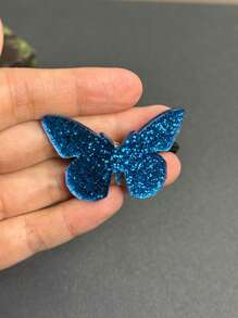 可爱休闲迷你亚克力蝴蝶发圈