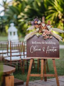 1pc, Custom Wooden Quote Sign, Custom Wall Quote, Wooden Photography Backdrop, Wooden Letters, Wooden Decor, Kindergarten Quote, Wooden Cutout Phrase, Kindergarten Quote - Multicolor - View 2