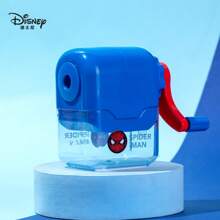 Disney 1Pc Cartoon Pencil Sharpener Pencil Sharpener Creative Labor-Saving Single Hole Pencil Sharpener Hand Shake Pencil Sharpener Boxed Student Stationery S Frozens Annas Elsas Princess Spider-Man (Random Style) Back To School - F - View 11