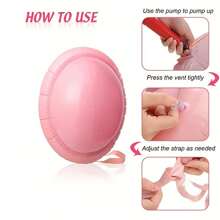 1pc/2pcs Inflatable Belly, PVC Simulated Pregnancy Belly, Performance Props, Party Entertainment Supplies, Tricky And Funny Decoration