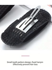2 Packungen unsichtbare Haar-Volumenklemmen-Set, einfache nahtlose Styling-Verstärkungspolster für den Haarwurzeln-Volumenaufbau bei Frauen, Pony & Volumenanhebung, essentielle Haarstyling-Tools