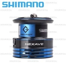 SHIMANO Carrete de pesca giratorio SHIMANO NEXAVE FI 1000 2500 C3000 4000 C5000HG 2021, con bobina AR-C, Body G FREE, para pesca en aguas saladas