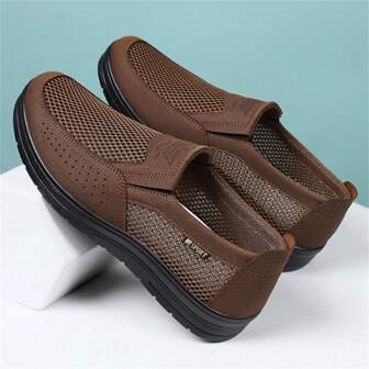 New Sports Mesh Slip-On Casual Loafers Shoes For Men