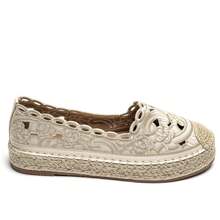 Lace Espadrilles – Bohemian Elegance For A Summer Style - Beige - View 2