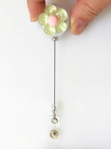 1pc Crystal Flower Expandable Clasp