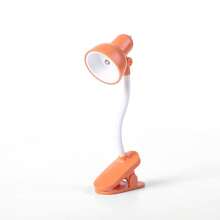 1 pieza Mini luz de libro con baterías, lámpara de lectura nocturna con brazo ajustable y pinza, luz para leer en la cama, luz de lectura por la noche y como iluminación de viaje al aire libre, lámpara de libro con pinza