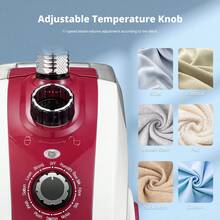 Yabano Centro de Planchado Vertical 1950W, Vapor Potente 40g/min, Altura Ajustable, Depósito 1.35L, Elimina Arrugas y Olores en Todo Tipo de Tejidos