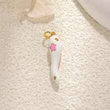 1 pezzo Ciondolo di peperoncino di lusso minimalista alla moda in rame, accessorio versatile fai da te per bracciale, collana, orecchini, portachiavi