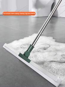 1/2pcs Floor And Wall Wipers Squeegee Broom Floor Scraper Shower Squeegee For Tile Shower Walls Floor Wiper Squeegee Floor Bathroom Squeegee For Shower Kit Stainless Steel Dark Green Bathroom Decor Fall Decor