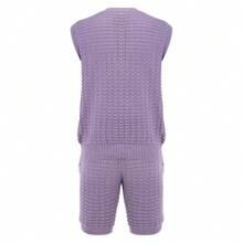 Summer Men's Sports And Leisure Daily Loose Short-Sleeved Shirt Shorts Set