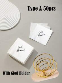 20/50 件“新婚”优雅奢华一次性婚礼餐巾，三层，派对装饰，婚礼，餐厅，宴会和节日庆祝装饰用品，尺寸（23x23 厘米/9.1x9.1 英寸），圣诞节