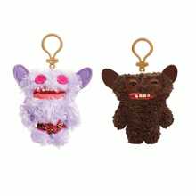 可爱牙齿怪兽钥匙扣，创意娃娃吊坠，趣味牙齿宝藏丑牙幽默包包挂饰娃娃 - Rabid Rabbit(Mixing Colors) - 查看 7