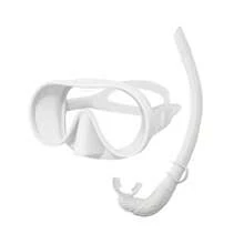 3pcs/Set Diving Mask Set - Swimming Goggles, Snorkeling Mask With Breathing Tube, Anti-Fog Underwater Dive Mask With Adjustable Strap, Leak Proof Snorkel Mask, Beach Essentials, Beach Accessories, Pool Float