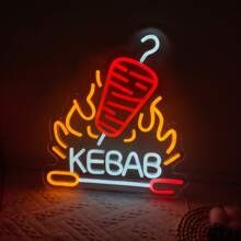 1pc Neon Sign Shaped Multicolor Decorative LED Lamp With USB, Suitable For Restaurants, Cafes, Snack Bars, Bars, Nightclubs, Clubs, Shops - Multicolor - View 13