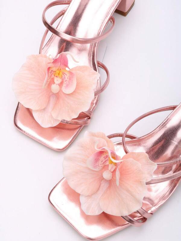 1 Pair (2pcs) Removable DIY Fashion Iris Flower Shoe Decorations, Elegant Chic Accessory For High Heels, Sandals, Flats, Bridal, Wedding, Date, Party