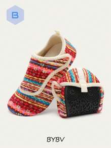 成人舒适防滑家居拖鞋 - 超柔软毛绒、橡胶鞋底、宽版、轻便、保暖、室内/户外成人鞋 - 紅色 - 查看 3