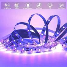 USB Powered LED Strip, Suitable For Home Living Rooms, Bedrooms, And TV Backlighting And Plant Growth Lights, Buttons, Touch Controllers, Anniversary And Holiday Lantern Themes, Shuhua's Eye Protection And Lighting -39.37 Inches -78.74 Inches -118.1 Inches -196.85 Inches Optional - USB Touch-tone - View 12