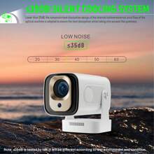 HY260 Pro Portable Projector Android 11 200ANSI 2.4G/5G WiFi6 Allwinner H713 Quad-Core For Home Cinema Outdoor Projectors