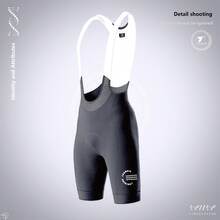 ltiilt قطعة بنطلون داخلي للرجال للدراجات، امتصاص العرق وقابل للتنفس، مناسب للدراجات الرياضية والجبلية، مصنوع من قماش جاكار عالي المرونة - الأسود - مشاهدة 1