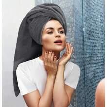 Utopia Handtücher, 8-teiliges Baumwoll-Handtuch-Set mit Aufhänger, 2 Badetücher, 2 Handtücher und 4 Waschlappen, Grau