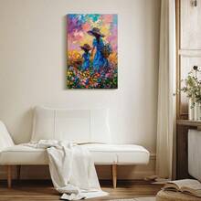 Framed Canvas Wall Art  Mother's Day Wall Decoration Painting Canvas Wall Art Decor For Living Room Bedroom Office  Gift Choice For Birthday Easter Day Mother's Day 1 - Multicolor - View 3