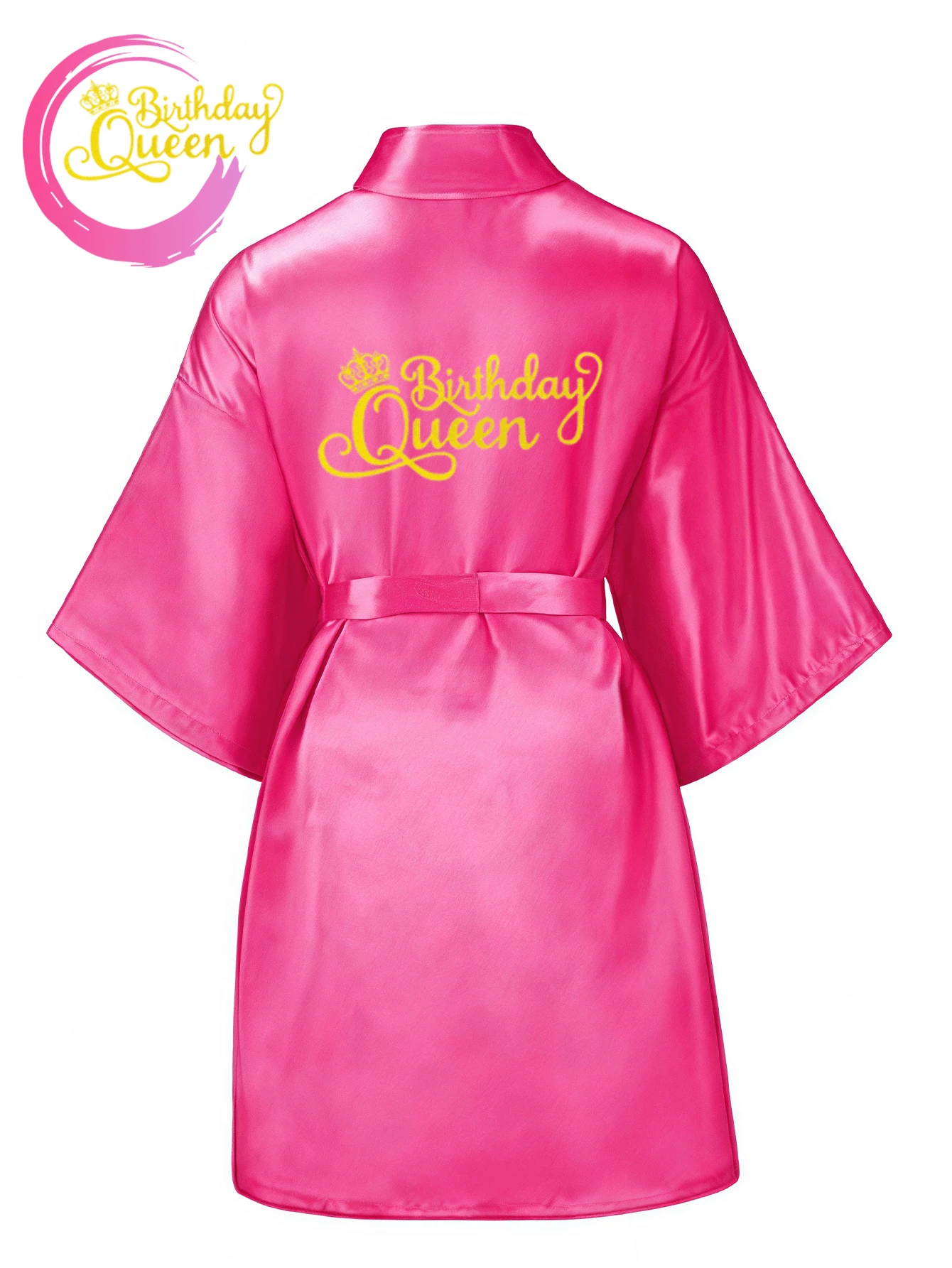 1 pieza Bata de baño para niñas, Bata ligera, Pijamas, Camisón, Boda, Cumpleaños, Regalo, Vacaciones, Fiesta, Decoración del hogar y baño, Verano, Regreso a clases