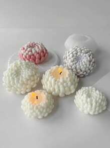 [3D Chrysanthemum Silicone Mold] Flexible Silicone, Heat Resistant Odorless, Multi-Purpose DIY /Candle/Resin Craft Tool, Mother's Day Valentine's Day Home Decor Essential