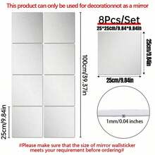 Gương treo tường acrylic hình chữ nhật cổ điển, không khung, kích thước 25-35cm, tự dính, dạng vòm đơn hoặc vòm đôi, toàn thân, tầm nhìn rõ ràng, bề mặt nhựa, thích hợp cho phòng ngủ, phòng tập thể dục tại nhà, ký túc xá, phòng tập yoga, phòng tập pilates, trang trí Giáng sinh mùa đông, quà tặng tốt nghiệp, quà tặng tiệc độc thân, quà tặng cho phù dâu. - Bạc - Xem 13