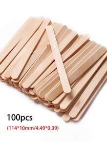 200 piezas Palitos de madera desechables, palitos de cera de madera - Aplicadores para depilación de cejas, labios, nariz. Palitos pequeños para aplicación de cera para una piel suave, uso profesional de hidroterapia y en el hogar, palitos para cera, palitos para raspar cera, palitos de manualidades, palas para cera, palitos de cera de madera para depilación corporal y facial, cejas, labios, nariz, palitos para aplicación de cera, palitos para manualidades, accesorios y productos para el cabello para barbería, salón de belleza y artículos esenciales de viaje