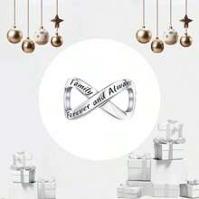 Easvnya New Silver Infinity Love Series Charms, Suitable For DIY Bracelet Necklace Minimalist Pendants, Fashionable Jewelry Making Accessories, Women Birthday Party Gift