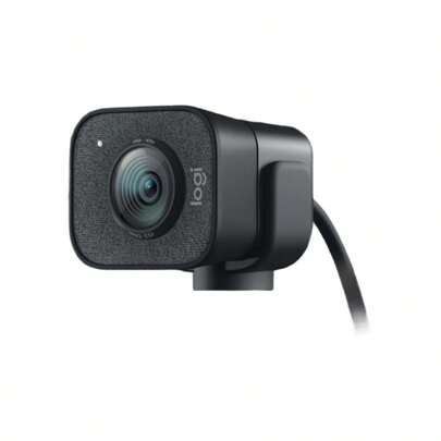 Logitech Camera StreamCam Autofocus And Exposure 1080P HD Camera Type-C Connection Laptop Desktop Computer Online Class Video Conference Black