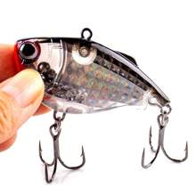 1pc VIB Bait 6cm 15.2g Rattling Hard Artificial Fishing Lures For Bass Pike