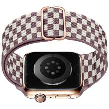 弹性尼龙环带适用于 38 毫米 40 毫米 41 毫米 42 毫米 44 毫米 49 毫米可调节柔软弹性表带适用于 SE Ultra 系列 10/9/8/7/6/5/4/3/2/1