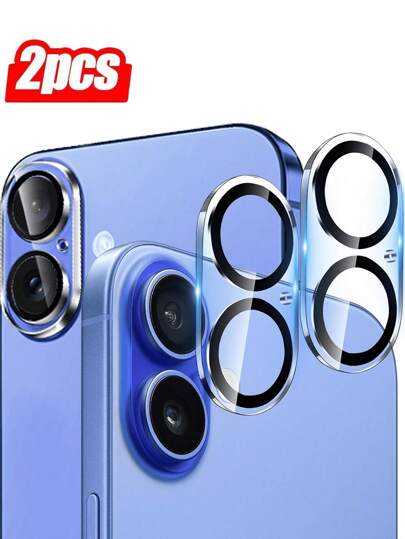 CSDZ 2 件/套全覆盖相机镜头保护膜，适用于 12 13 Pro Max 屏幕保护膜，适用于 11 14 Pro Max 玻璃 15 Pro Max 15 Plus 16 16 Plus 16 Pro 16 Pro Max 生日、家人、朋友礼物镜头保护膜、手机配件防水防震防摔防摔防刮防指纹