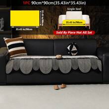 1PC Special-Shaped Leather Sofa Cushion Room Decoration Bedroom Light Luxury Senior Sense Four Seasons General Non-Slip Sofa Cover Can Be Washed Suitable For Living Room Bedroom Office Room Decoration Pet Anti-Dirty Sofa Cushion Couch Cover Sofa Covers Living Room Decor
