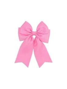 1 pieza Pinza de pelo con lazo personalizada para niñas con nombre impreso, lazo de pelo bordado con nombre personalizado, hebilla de pelo en forma de moño linda, adecuada para decoración diaria del cabello, regalo para niñas