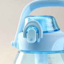 Miniso Cinnamoroll Water Bottle Cute Cartoon Portable Straw Cup With Strap Large Capacity Outdoor Sports Big Belly Cup Water Cup 1200ml/40.58oz - Blue - View 10